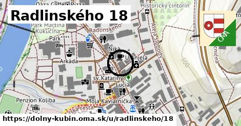 Radlinského 18, Dolný Kubín