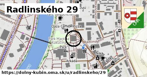 Radlinského 29, Dolný Kubín