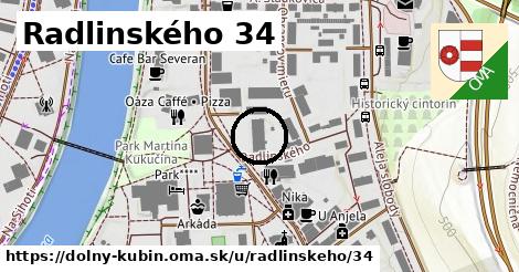 Radlinského 34, Dolný Kubín