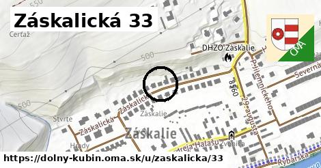 Záskalická 33, Dolný Kubín