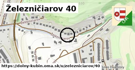 Železničiarov 40, Dolný Kubín