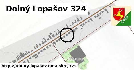 Dolný Lopašov <span class="supisne">324</span>