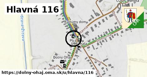 Hlavná 116, Dolný Ohaj