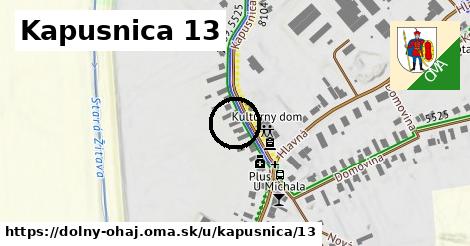 Kapusnica 13, Dolný Ohaj