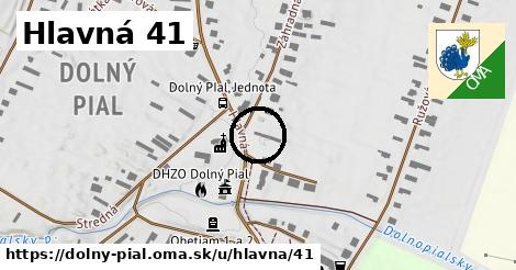 Hlavná 41, Dolný Pial