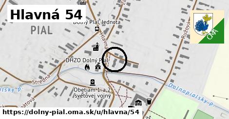 Hlavná 54, Dolný Pial