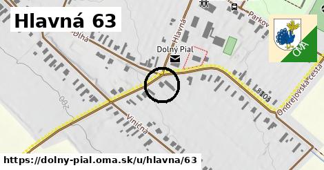 Hlavná 63, Dolný Pial