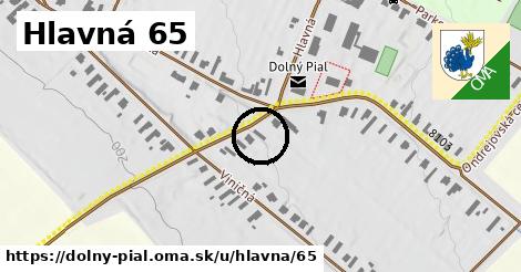 Hlavná 65, Dolný Pial