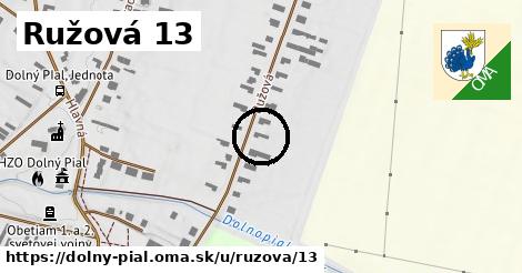 Ružová 13, Dolný Pial