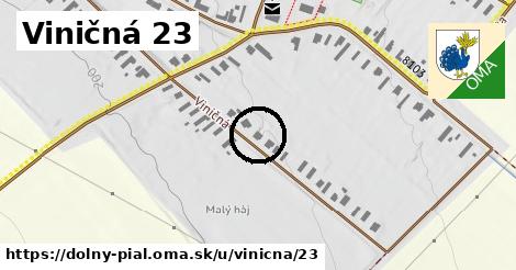 Viničná 23, Dolný Pial