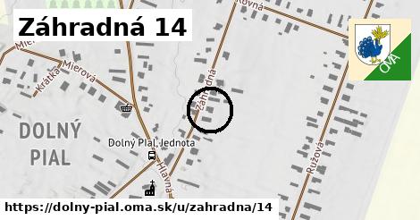 Záhradná 14, Dolný Pial