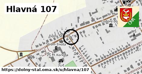 Hlavná 107, Dolný Štál