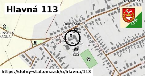 Hlavná 113, Dolný Štál