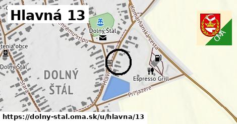 Hlavná 13, Dolný Štál