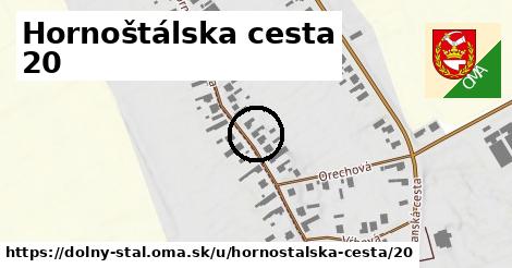 Hornoštálska cesta 20, Dolný Štál