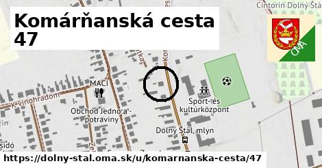 Komárňanská cesta 47, Dolný Štál
