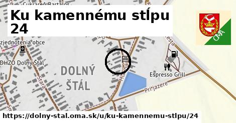 Ku kamennému stĺpu 24, Dolný Štál