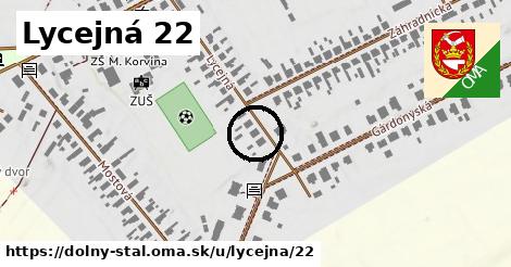 Lycejná 22, Dolný Štál