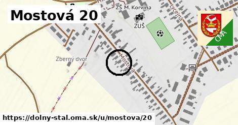 Mostová 20, Dolný Štál