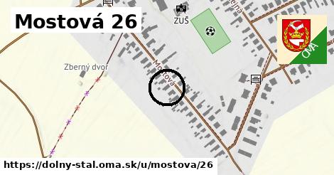 Mostová 26, Dolný Štál