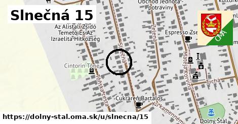 Slnečná 15, Dolný Štál