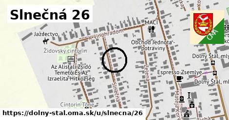 Slnečná 26, Dolný Štál