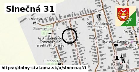 Slnečná 31, Dolný Štál