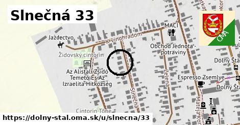 Slnečná 33, Dolný Štál