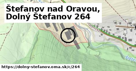 Štefanov nad Oravou, Dolný Štefanov <span class="supisne">264</span>