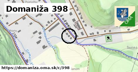 Domaniža <span class="supisne">398</span>