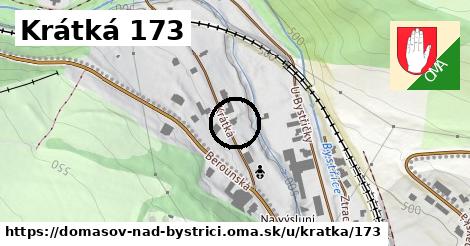 Krátká 173, Domašov nad Bystřicí