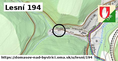 Lesní 194, Domašov nad Bystřicí