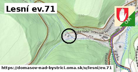 Lesní ev.71, Domašov nad Bystřicí