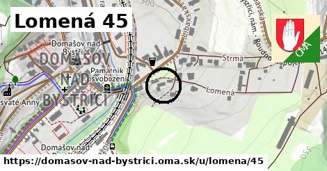 Lomená 45, Domašov nad Bystřicí
