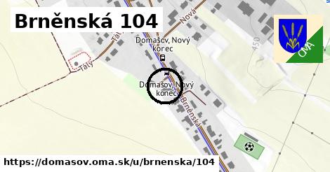 Brněnská 104, Domašov