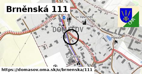 Brněnská 111, Domašov