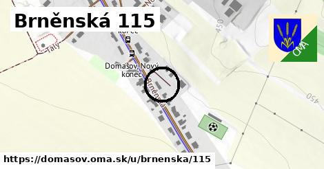 Brněnská 115, Domašov