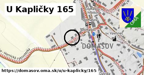 U Kapličky 165, Domašov