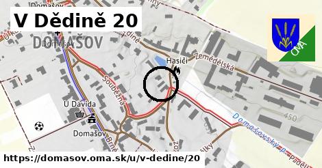 V Dědině 20, Domašov