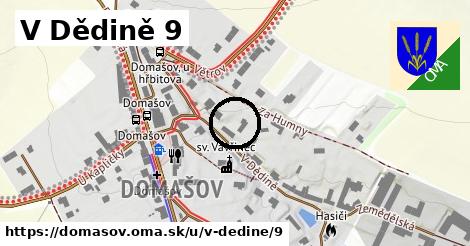 V Dědině 9, Domašov