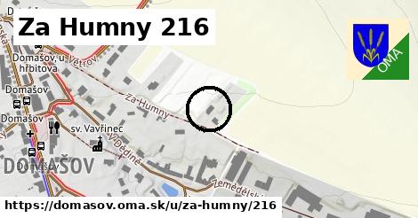 Za Humny 216, Domašov