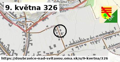 9. května 326, Doubravice nad Svitavou