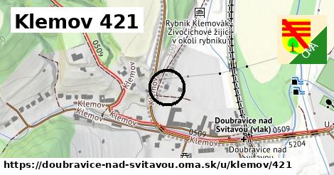 Klemov 421, Doubravice nad Svitavou