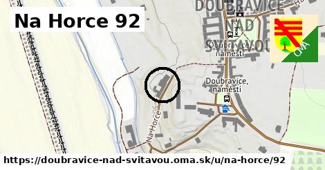 Na Horce 92, Doubravice nad Svitavou