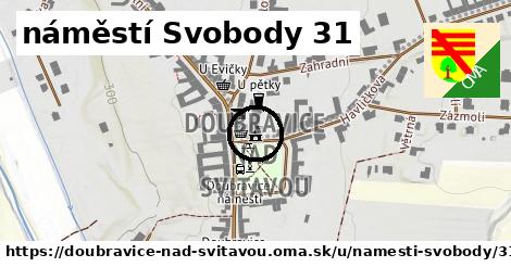 náměstí Svobody 31, Doubravice nad Svitavou