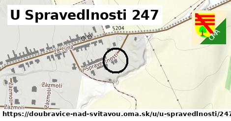 U Spravedlnosti 247, Doubravice nad Svitavou