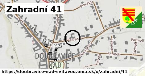 Zahradní 41, Doubravice nad Svitavou