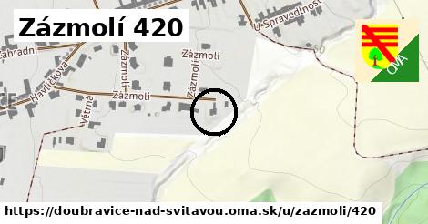 Zázmolí 420, Doubravice nad Svitavou