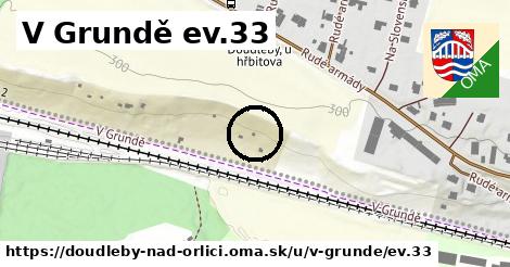 V Grundě ev.33, Doudleby nad Orlicí