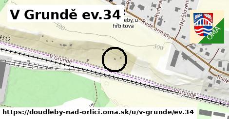 V Grundě ev.34, Doudleby nad Orlicí